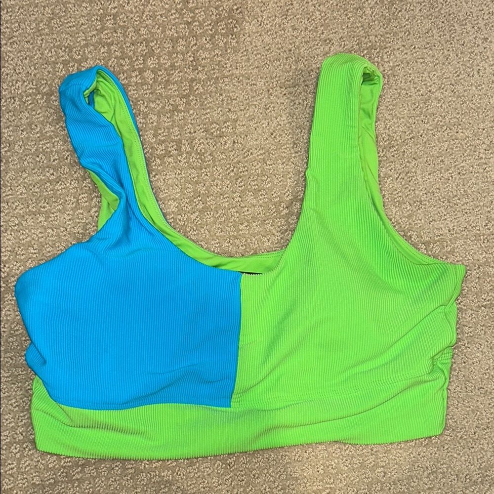 Beach Riot Sporty Colorblock Bra size L